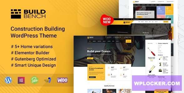 Premium WordPress Theme name: Buildbench