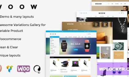 Premium WordPress Theme name: WOOW