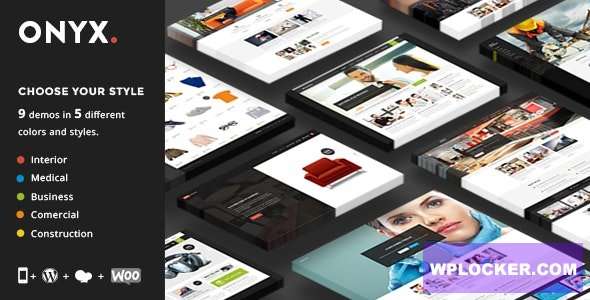 Premium WordPress Theme name: Onyx