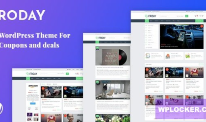 Premium WordPress Theme name: Froday