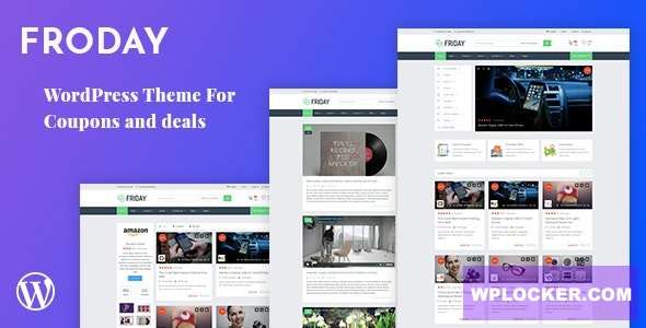 Premium WordPress Theme name: Froday