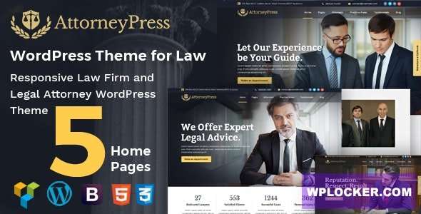 Premium WordPress Theme name: Attorney