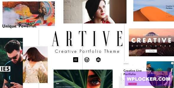 Premium WordPress Theme name: Artive