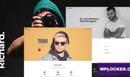 Premium WordPress Theme name: Richard