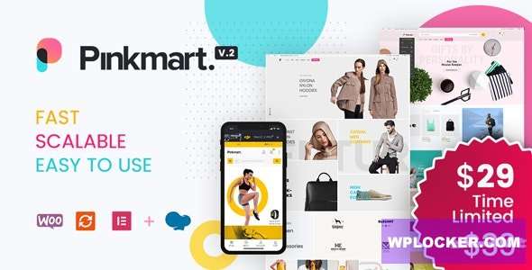 Premium WordPress Theme name: Pinkmart