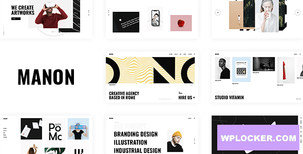 Premium WordPress Theme name: Manon