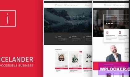 Premium WordPress Theme name: Icelander