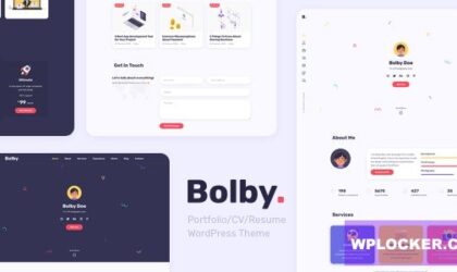 Premium WordPress Theme name: Bolby