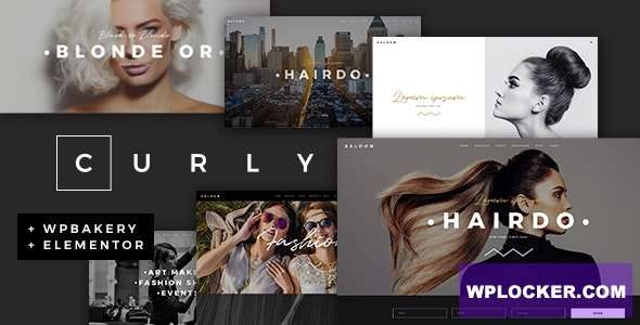 Premium WordPress Theme name: Curly