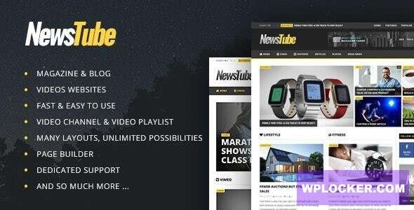 Premium WordPress Theme name: NewsTube