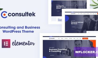 Premium WordPress Theme name: Consultek