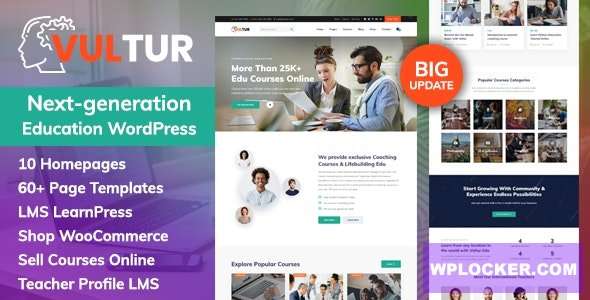 Premium WordPress Theme name: Vultur