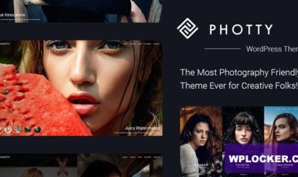 Premium WordPress Theme name: Photty