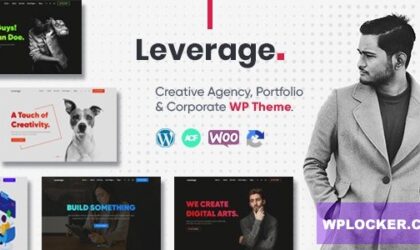 Premium WordPress Theme name: Leverage