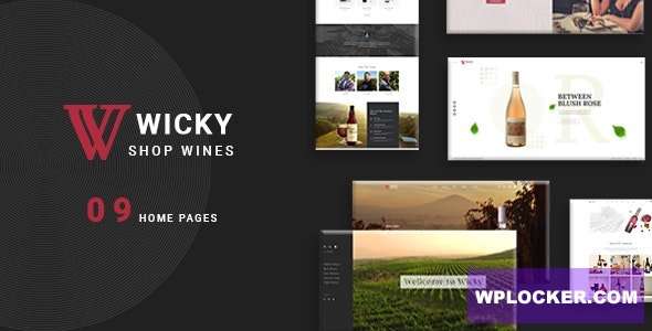 Premium WordPress Theme name: Wicky