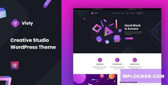 Premium WordPress Theme name: Violy