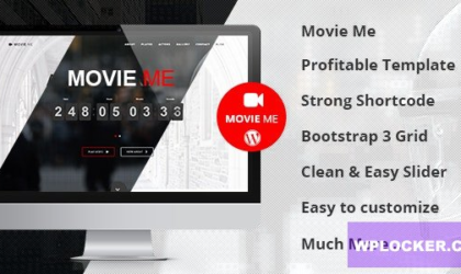 Premium WordPress Theme name: Movie