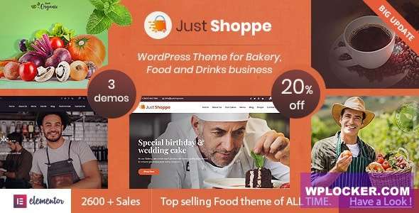 Premium WordPress Theme name: Justshoppe