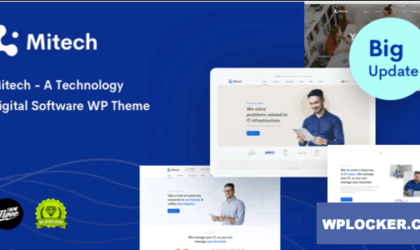 Premium WordPress Theme name: Mitech