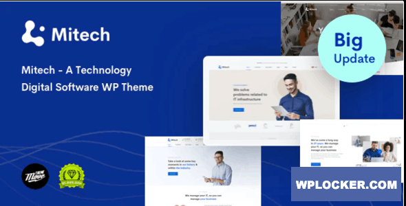 Premium WordPress Theme name: Mitech