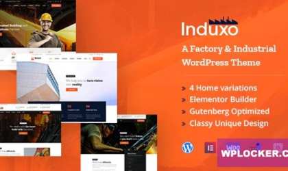 Premium WordPress Theme name: Induxo