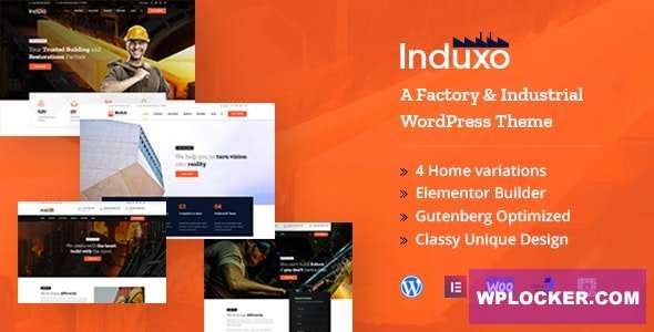 Premium WordPress Theme name: Induxo