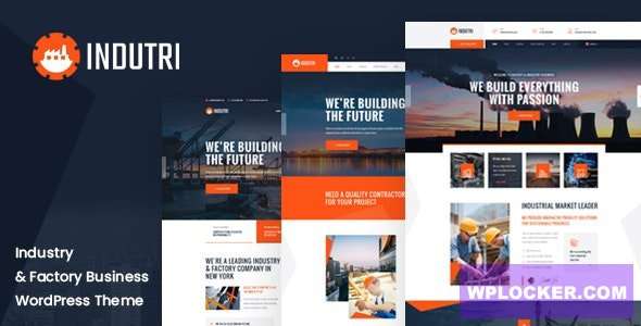 Premium WordPress Theme name: Indutri