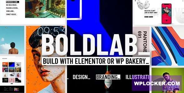 Premium WordPress Theme name: Boldlab