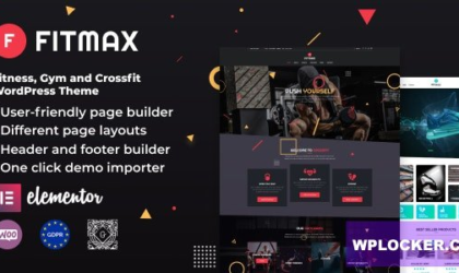 Premium WordPress Theme name: Fitmax