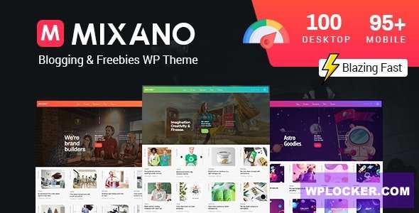 Premium WordPress Theme name: Mixano