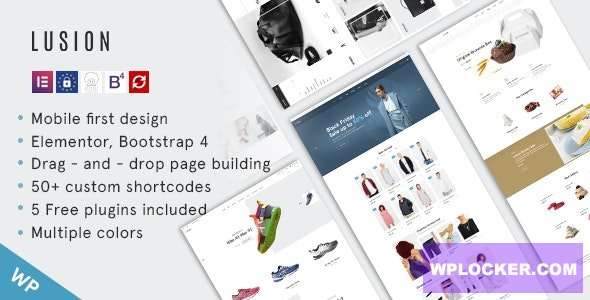 Premium WordPress Theme name: Lusion