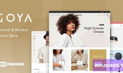 Premium WordPress Theme name: Goya