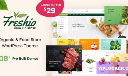 Premium WordPress Theme name: Freshio