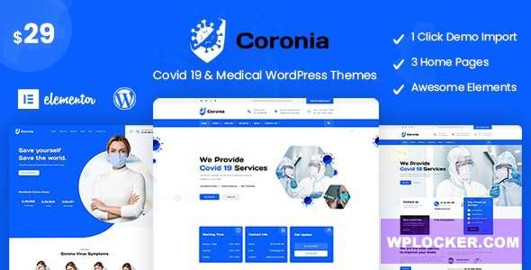 Premium WordPress Theme name: Coronia