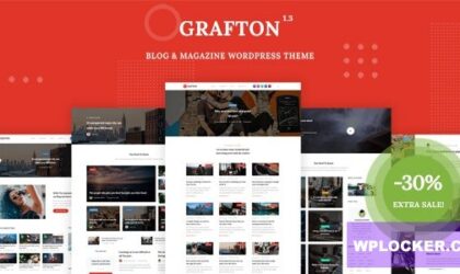 Premium WordPress Theme name: Grafton