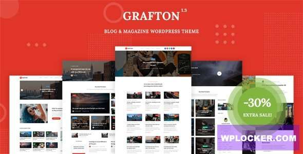 Premium WordPress Theme name: Grafton