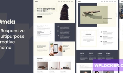 Premium WordPress Theme name: Umda