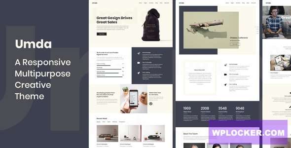 Premium WordPress Theme name: Umda