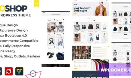 Premium WordPress Theme name: BoShop