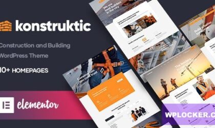 Premium WordPress Theme name: Konstruktic