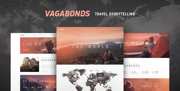 Premium WordPress Theme name: Vagabonds