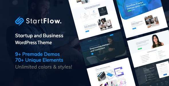 Premium WordPress Theme name: Start