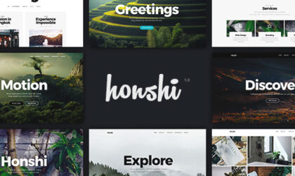 Premium WordPress Theme name: Honshi