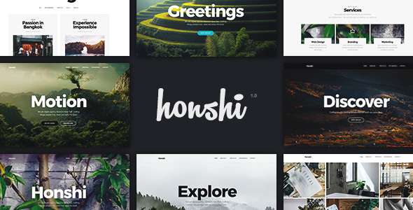 Premium WordPress Theme name: Honshi