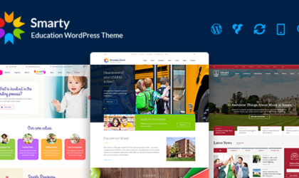 Premium WordPress Theme name: Smarty