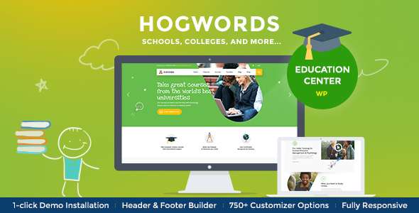 Premium WordPress Theme name: Hogwords