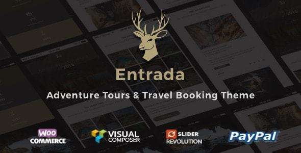 Premium WordPress Theme name: Entrada