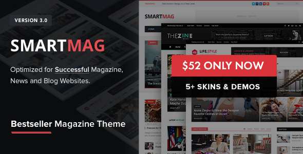 Premium WordPress Theme name: SmartMag