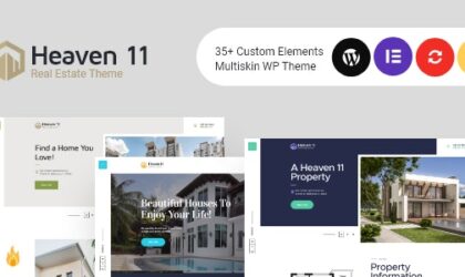 Premium WordPress Theme name: Heaven11