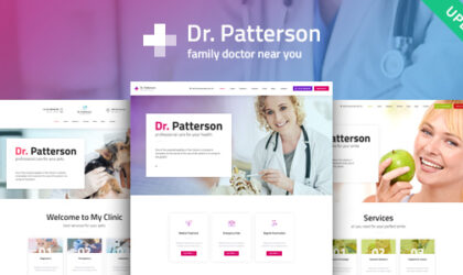 Premium WordPress Theme name: Dr.Patterson